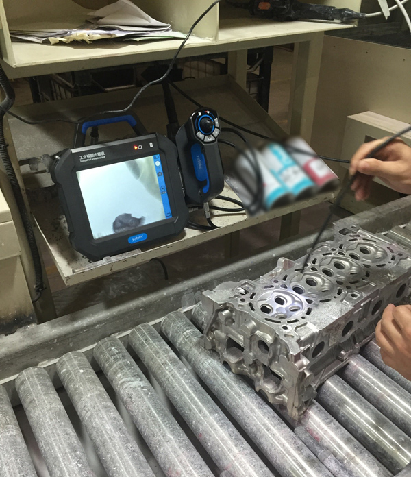 SIE工業(yè)內窺鏡國內某知名發(fā)動機廠演示