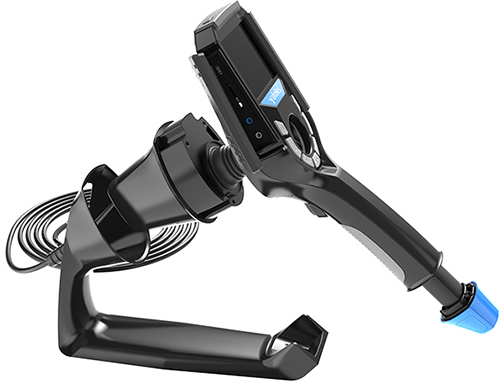 機身設計小巧輕便，手持便攜式符合人體工程學設計